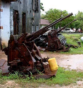 Anti-aircraft guns