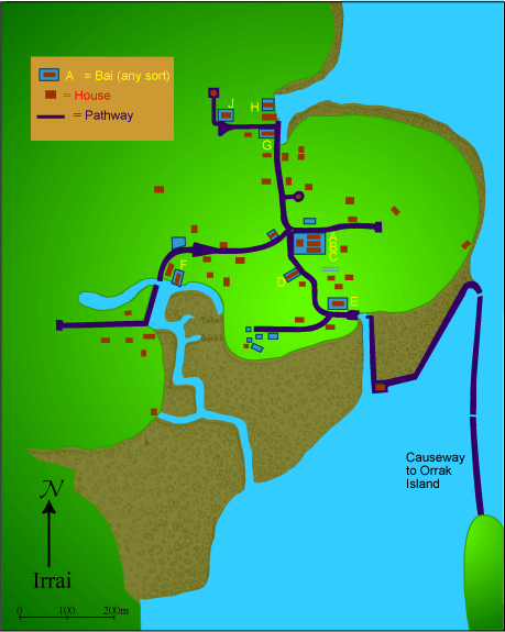 Map of Bai