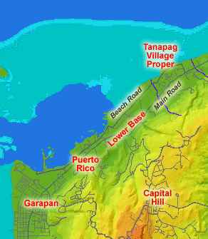 Map of Capital Hill