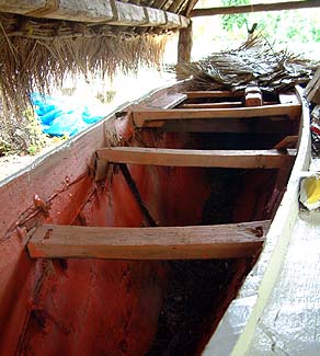 Canoe interior