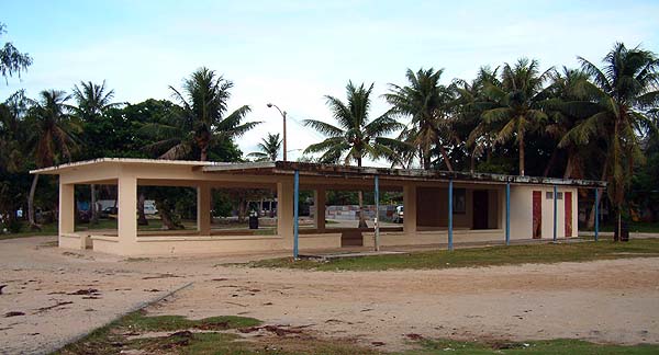 Beach social hall