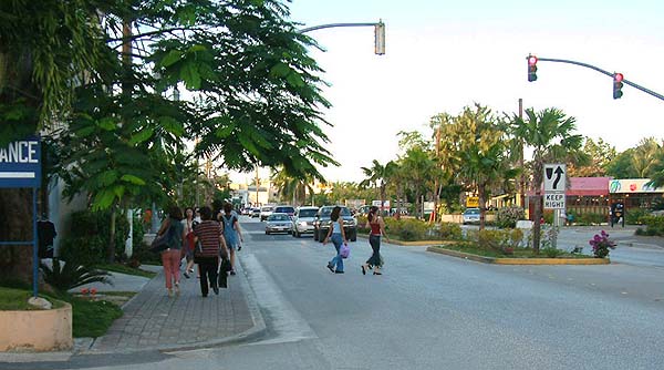 Tourists in Garapan