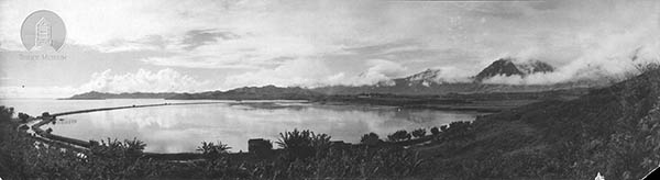 Old photo of fishpond