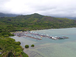 View of He`eia Kea