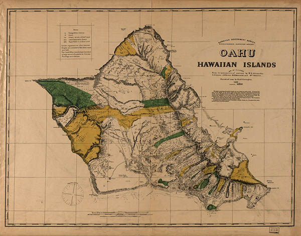 1881 Government survey map