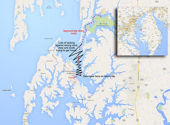 Wye Island Map