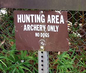 Hunting Sign