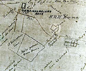 Map of Queen Emma's